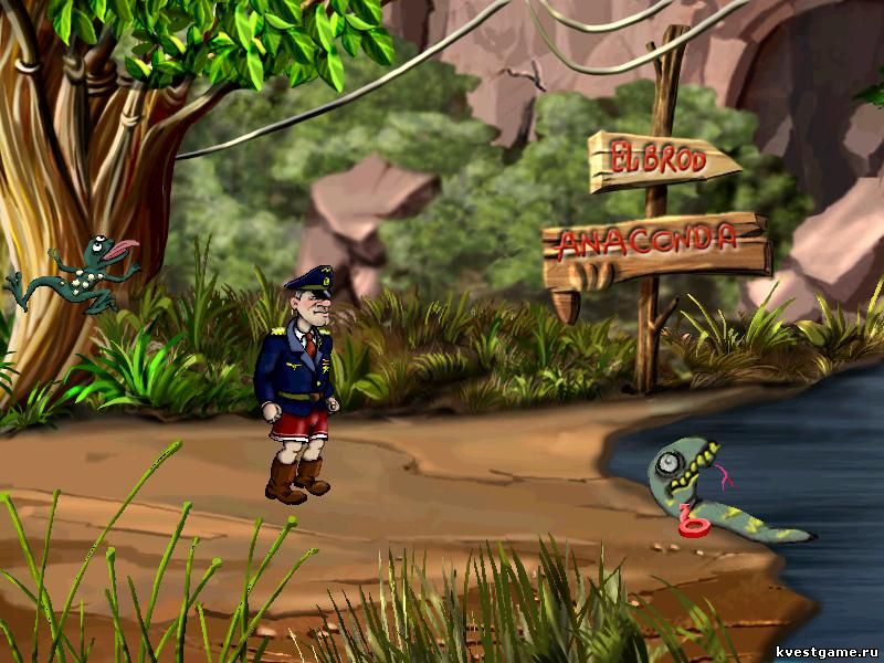 Фото Анаконды Screenshot из игры Штырлиц 2: Танго в Пампасах