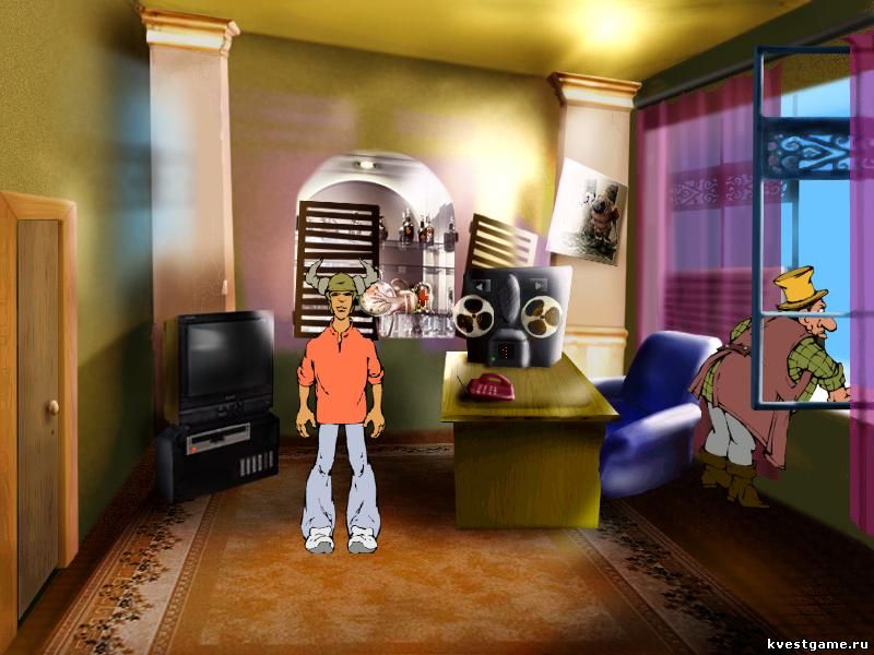 Кабинет Барабаса Screenshot игры Недетские сказки