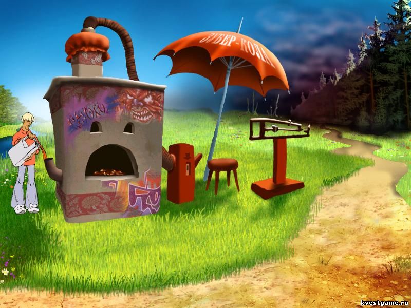 Топливо для печи Screenshot игры Недетские сказки