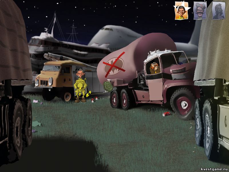 Screenshot из игры Петька 3: Возвращение Аляски