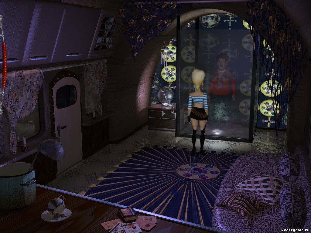 Screenshot из игры Петька 6 - локация В трейлере (уровень 2)